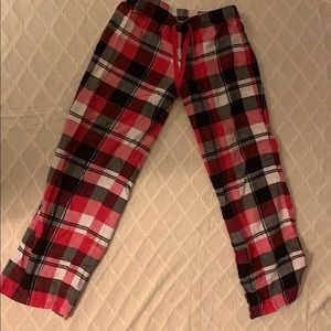 Plaid pajama pants